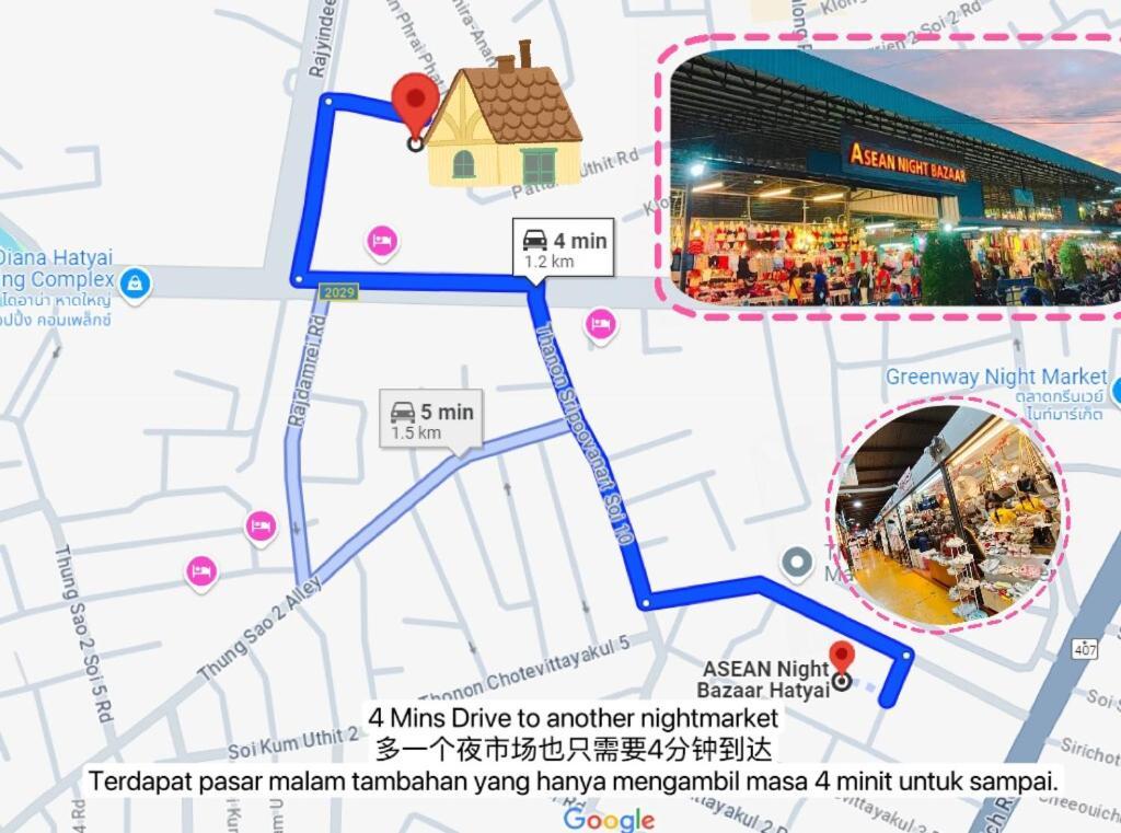 Blossom Family Suite Hat Yai Eksteriør bilde